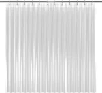 30x Clear Shower Curtain Liner, LIBA PEVA 8G W 72 x L 72″ (1 Panels) RRP £12.99 - Image 2