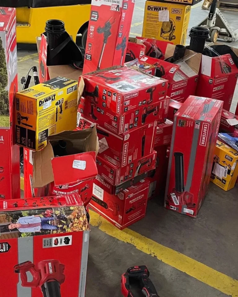 Milwaukee & dewalt tool pallets-bulk liquidation sales