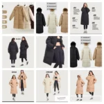 Ladies puffer coats 100 units - Image 2